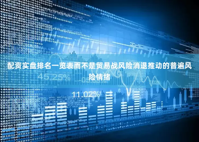 配资实盘排名一览表而不是贸易战风险消退推动的普遍风险情绪